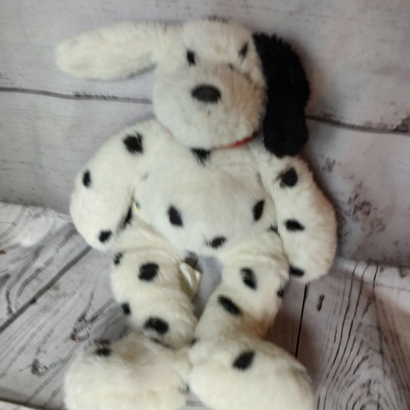 Build-A-Bear VTG Dalmatian Stuffed Animal 16” Plush 1997 Dog Puppy Floppy Ears - Picture 1 of 8